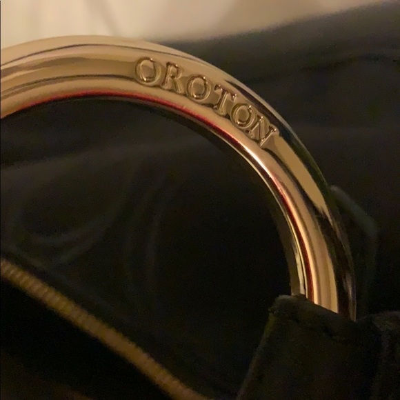 Oroton black leather bag - Picture 4 of 4